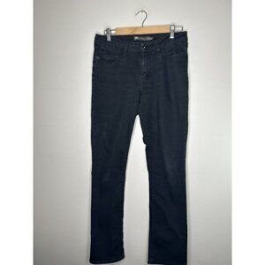 Levi's Women's Bold Curve Black Denim Mid Rise Straight Jeans Size 10/30